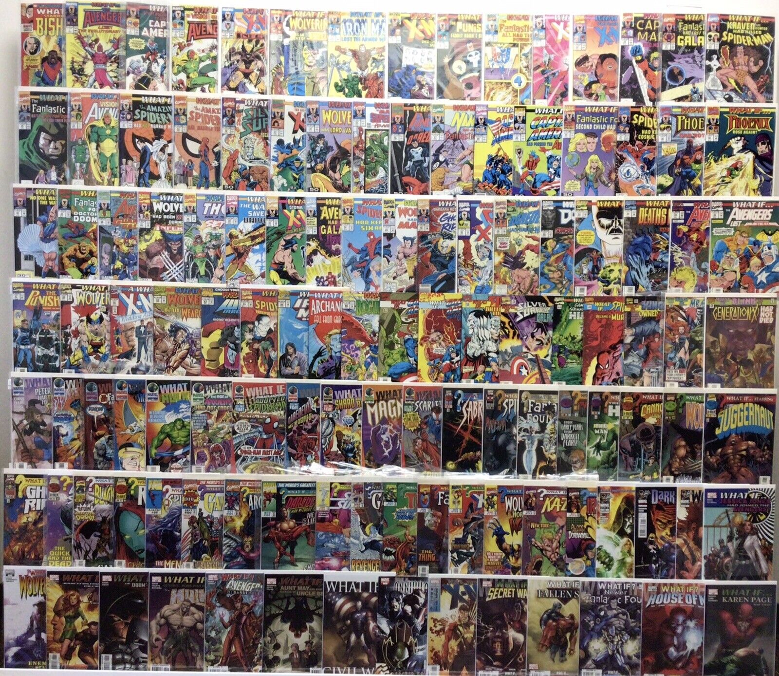 Marvel Comics What If Run Lot 1-113 Plus One-Shots Missing Issues In Bio VF