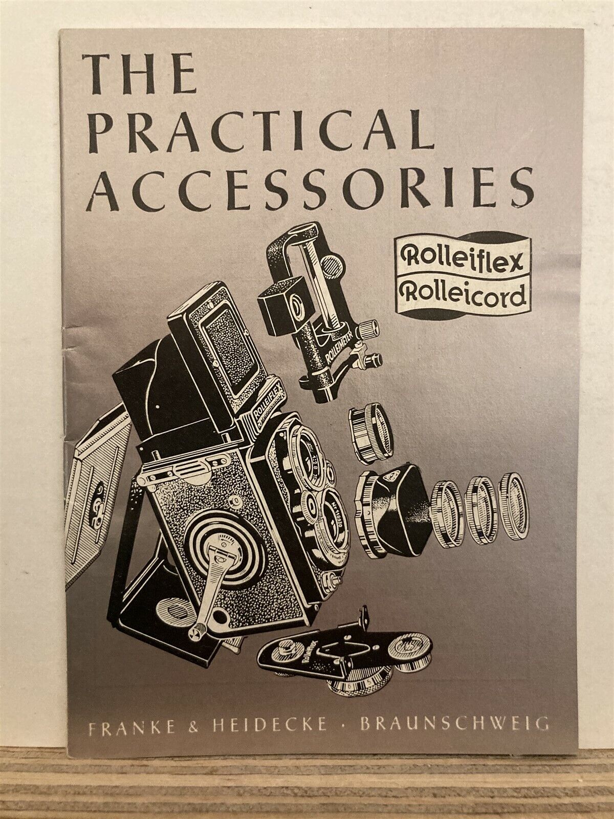 1950\'s Practical Accessories Rolleiflex Rolleicord Camera Franke Heidcke  Vtg