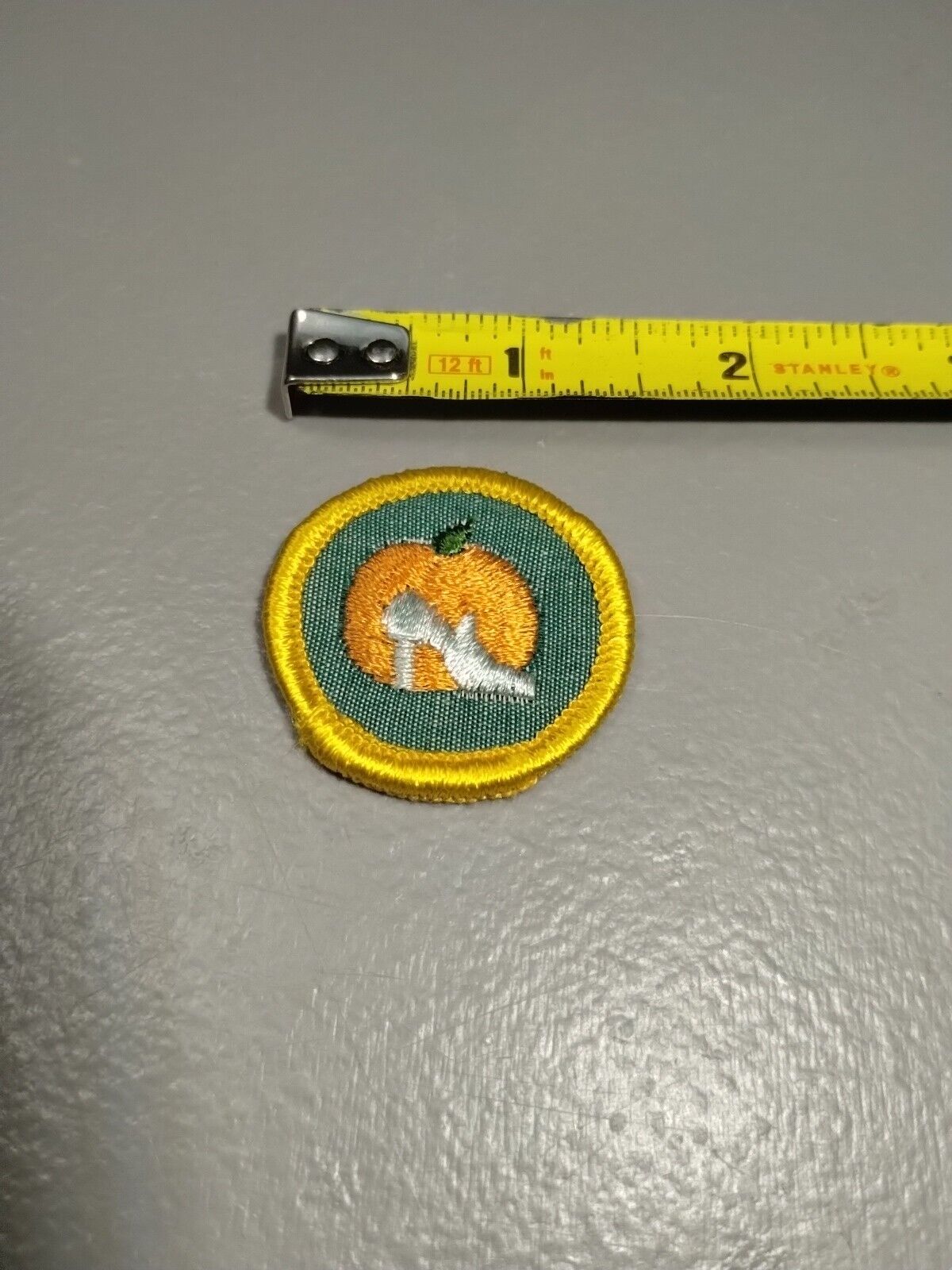 Vintage 1963-1980 Cadette Girl Scouts Badge Good Grooming Patch VG+ (A5)