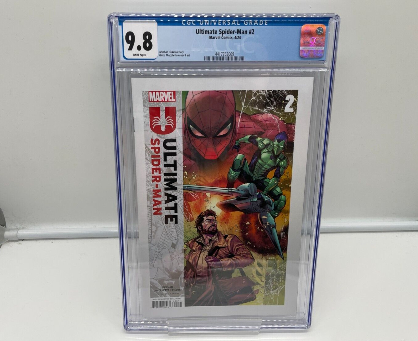 Ultimate Spider-Man #2 CGC 9.8 Marco Checchetto Cover A Marvel 2024