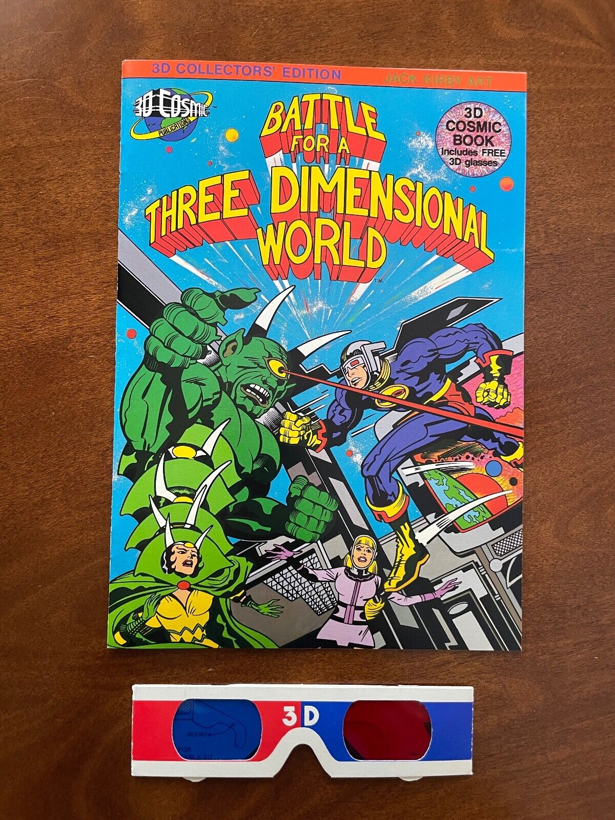 Battle for a Three Dimensional World, 3D Cosmic, (1982) - with 3D Glasses