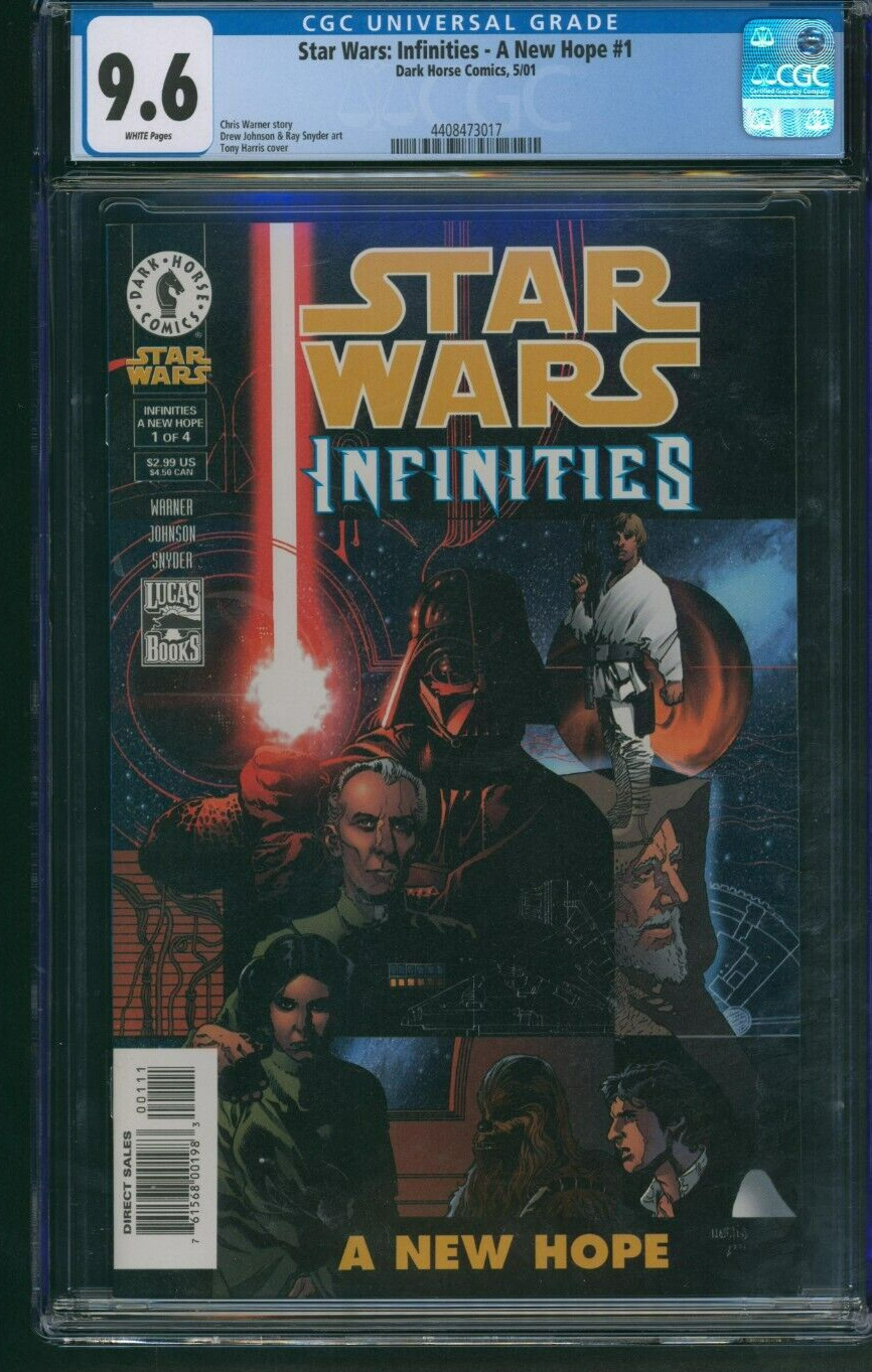 Star Wars Infinities A New Hope #1 CGC 9.6 Dark Horse Comics 2001