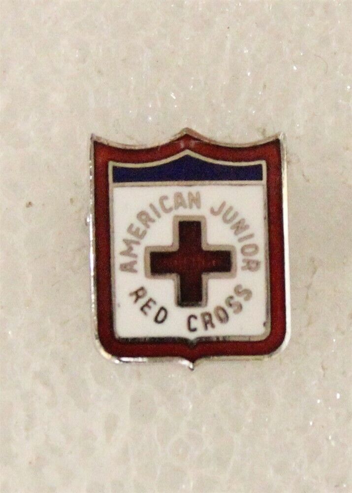 Red Cross: Junior Red Cross Member, silver - c.1960's (lapel pin)