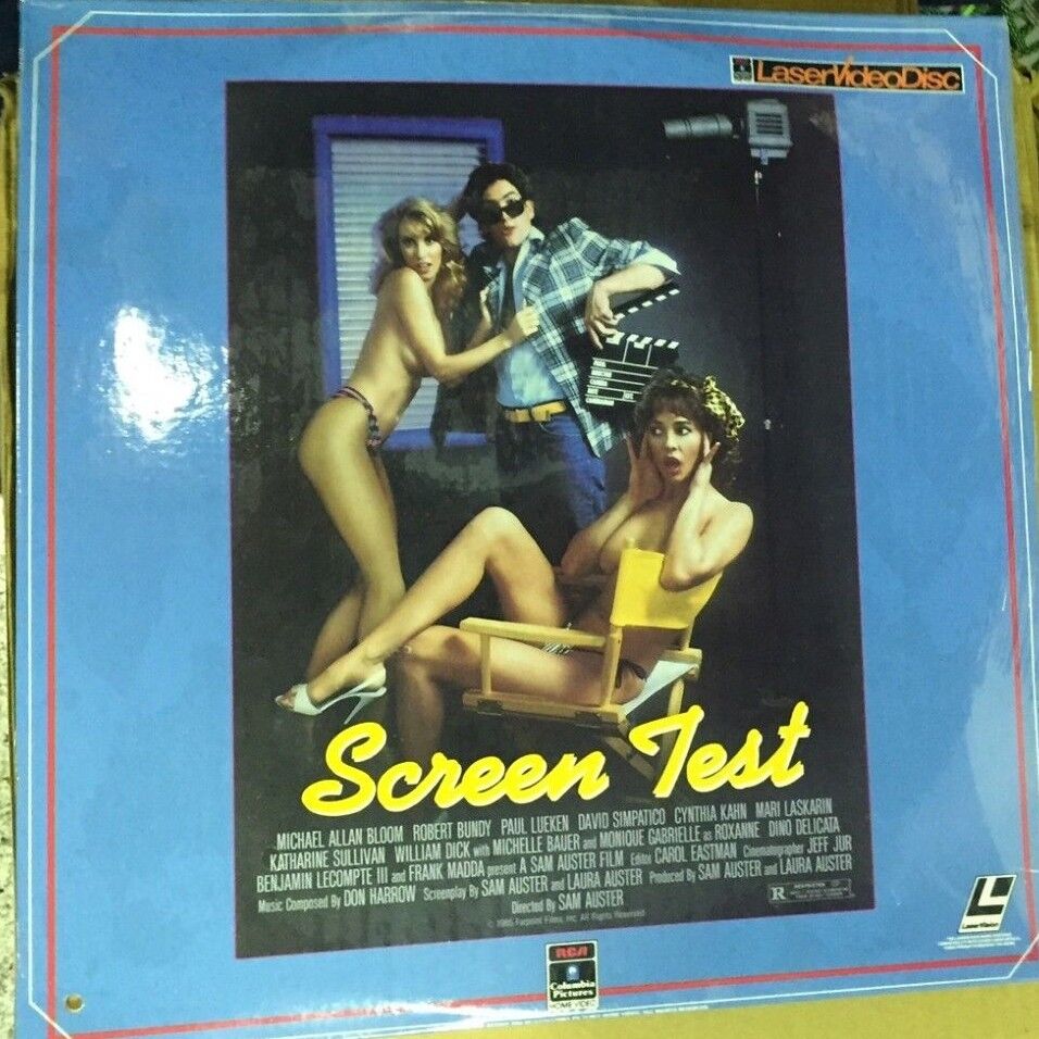 Screen Test Laserdisc-RARE-New in Plastic-Not on DVD