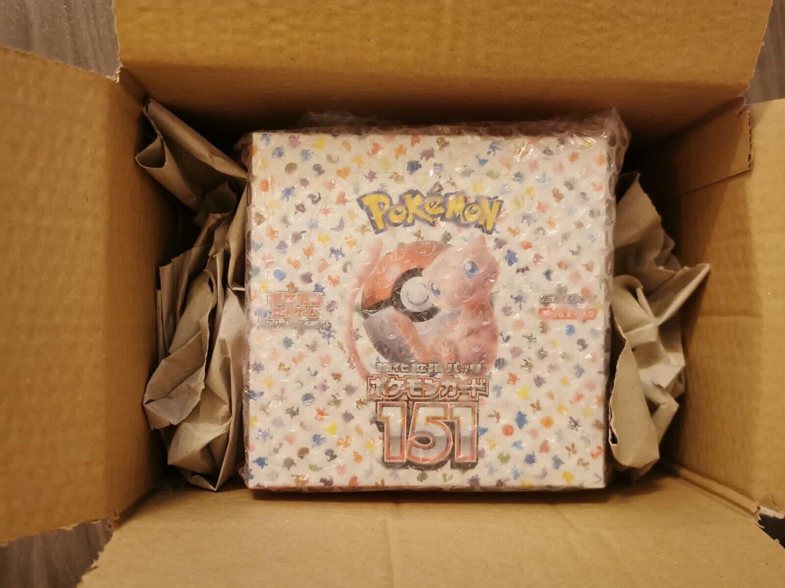 Pokémon TCG: 151 Japanese Pokemon Booster Box x1 - UK #lot5