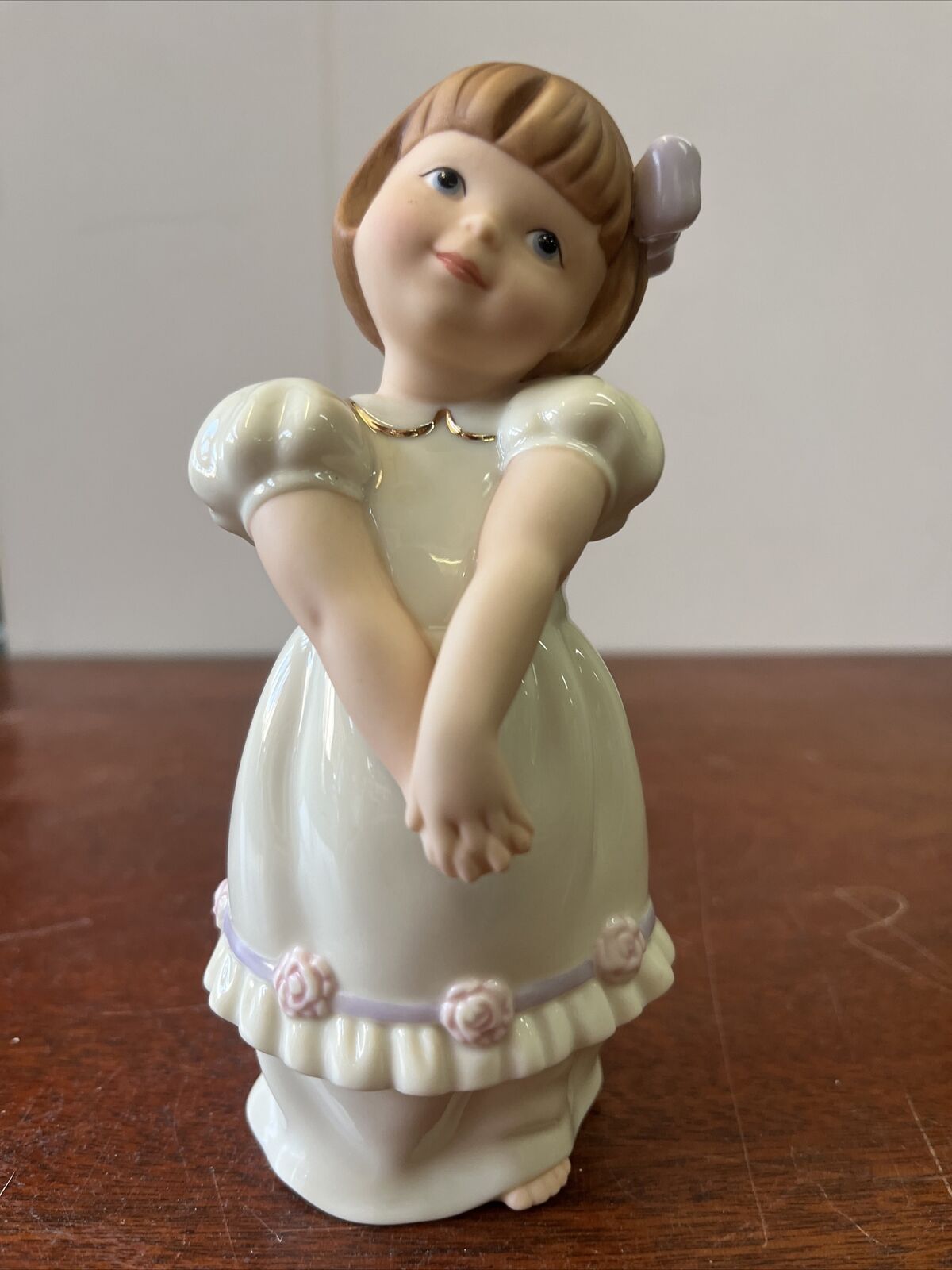 lenox classics porcelain event girl c-17 figurine 6014955  With Original Box