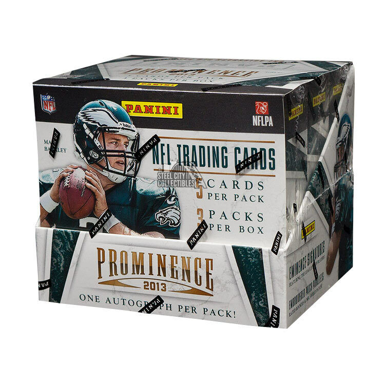 2013 Panini Prominence Football Hobby Box
