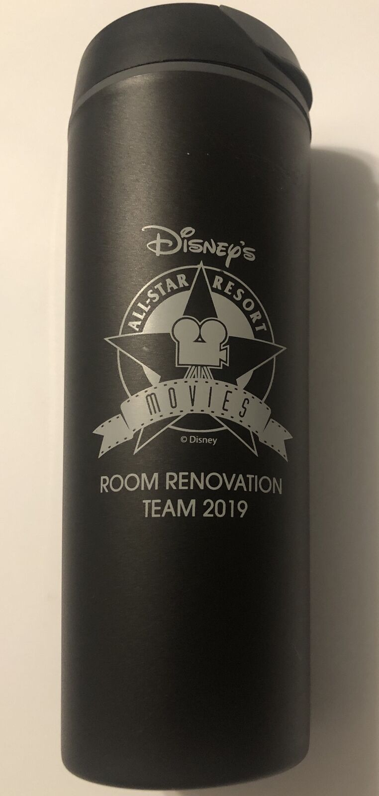 Disney World All Star Movie Resort 2019 Renovation Team Tumbler. NEW. Rare