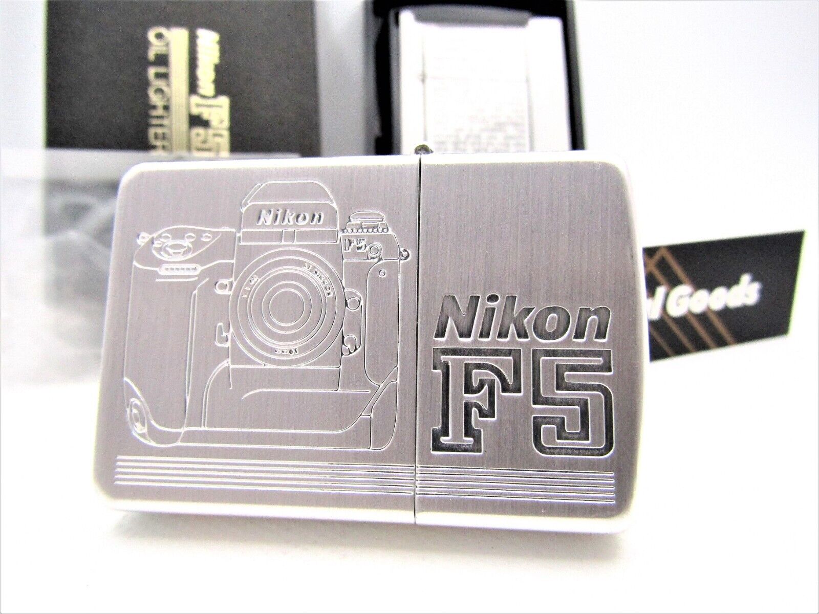 Nikon F5 Camera Zippo 1996 MIB Rare