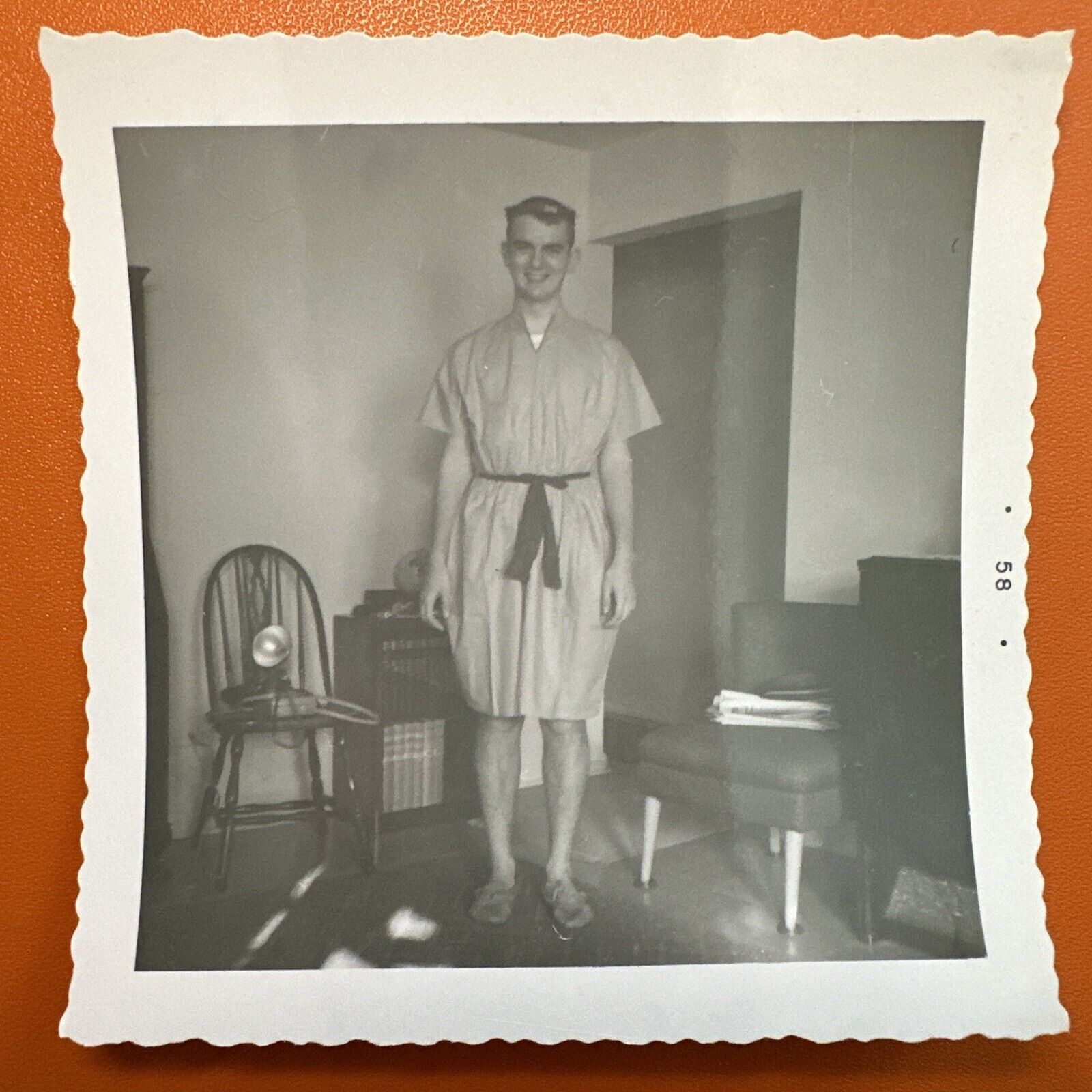 VINTAGE PHOTO “I Served As A Slave” Costume York Community High Unusual 1950s