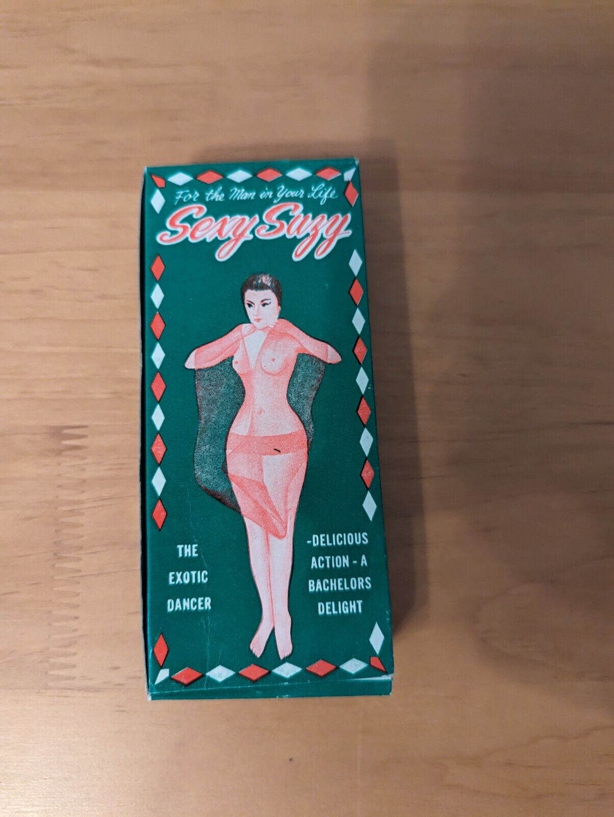 Vintage SEXY SUZY DOLL In BoX Pin Up Gag Gift Novelty Naughty 1950s So CooL