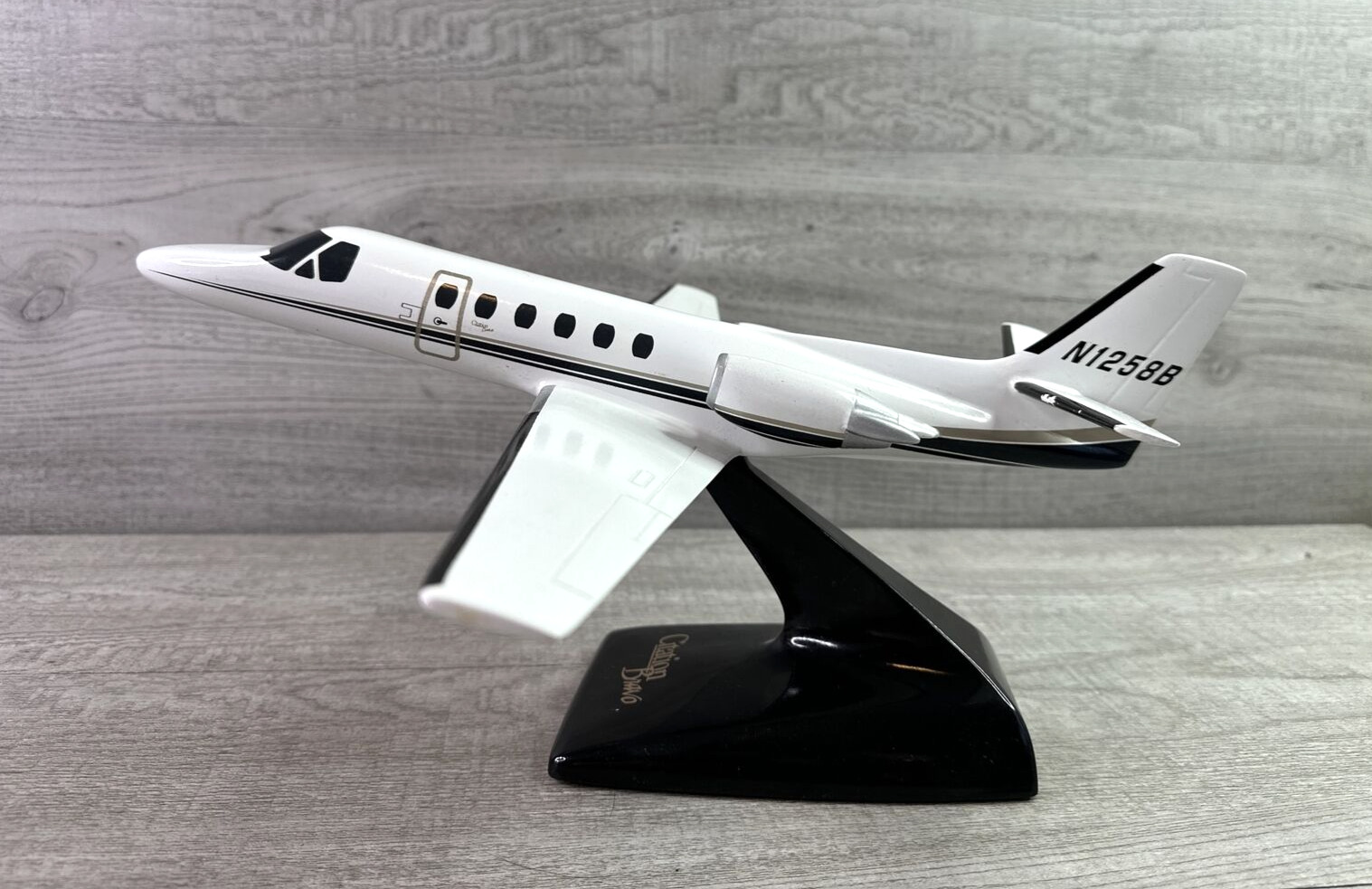 Micro West Inc. Citation Bravo Jet Desk/Shelf Model Airplane