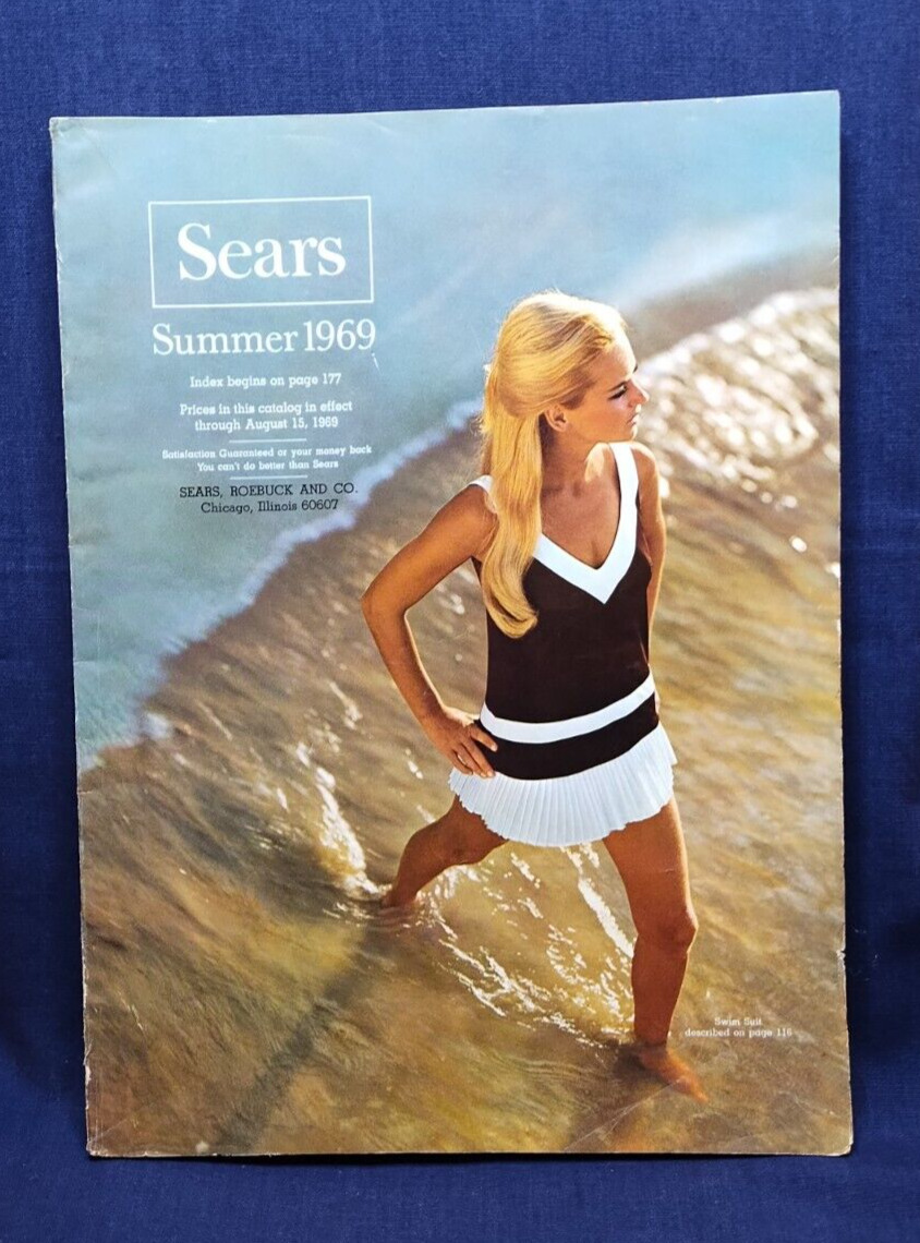 1969 Sears Roebuck Summer Catalog/309 Page Department Store Catalog