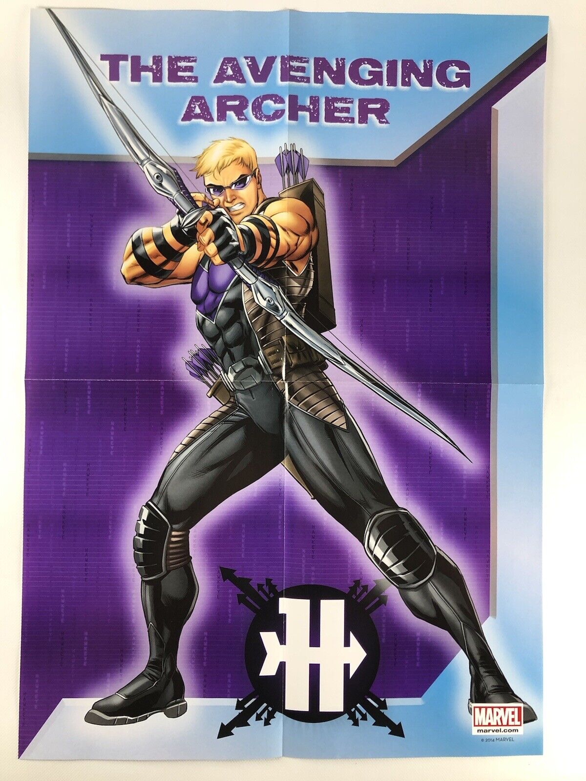 Hawkeye - The Avenging Archer - Avengers Marvel Comic Poster 14\