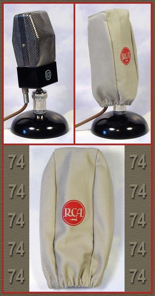 RCA Microphone Cloth Fabric Bag - 74 Stand Style