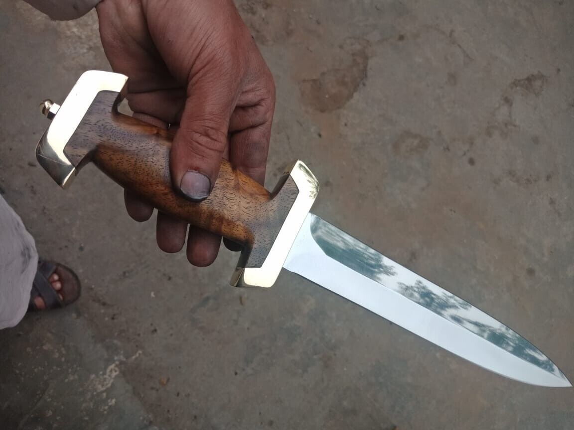 15 INCH ANTIQUE CUSTOM HANDMADE D2-TOOL STEEL HUNTING DAGGER KNIFE