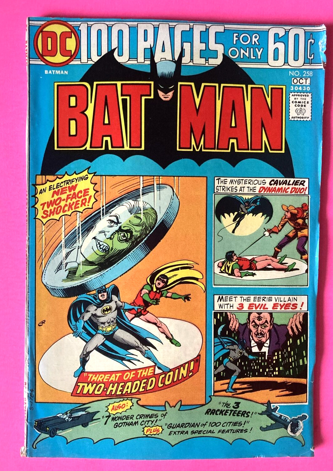 DC Comics 100 Pages - BATMAN No. 258 - 1974