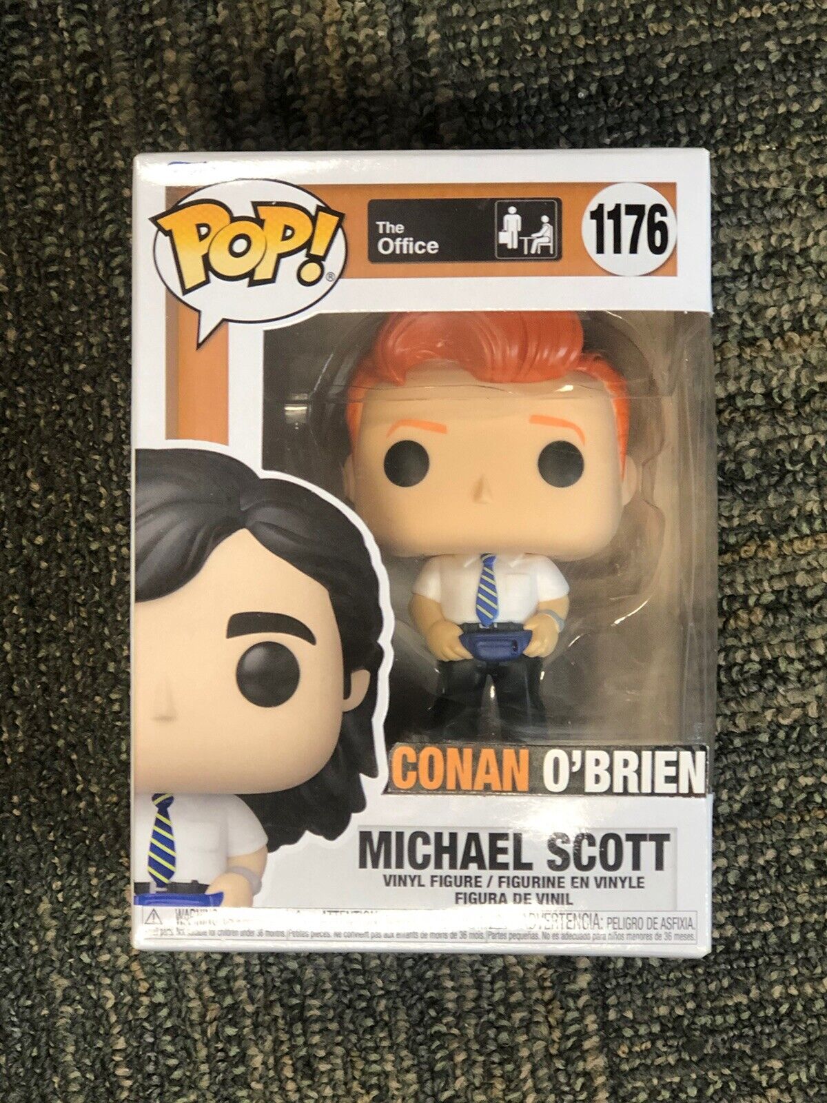 Custom Funko Pop Vinyl Figure Conan O\'Brien as Michael Scott - The Office 1176