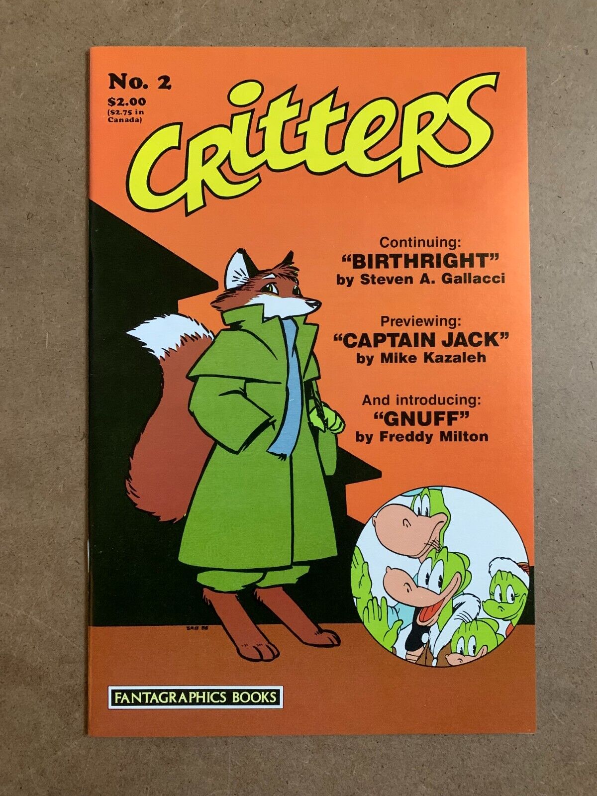 Critters #2 - Jul 1986 - Fantagraphics - (1244A)