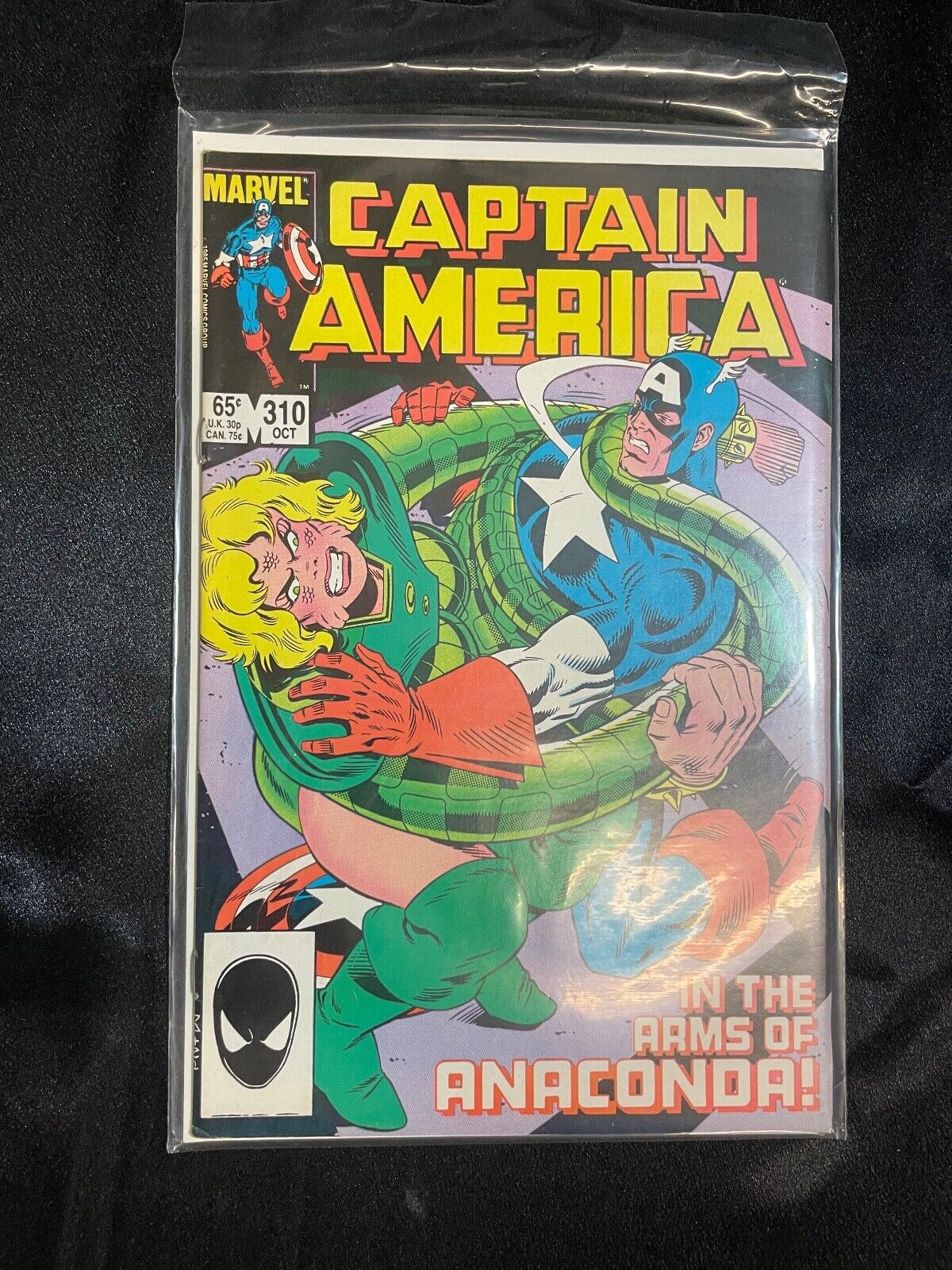 Captain America #310, 1985,  Stan Lee classic era, copper age