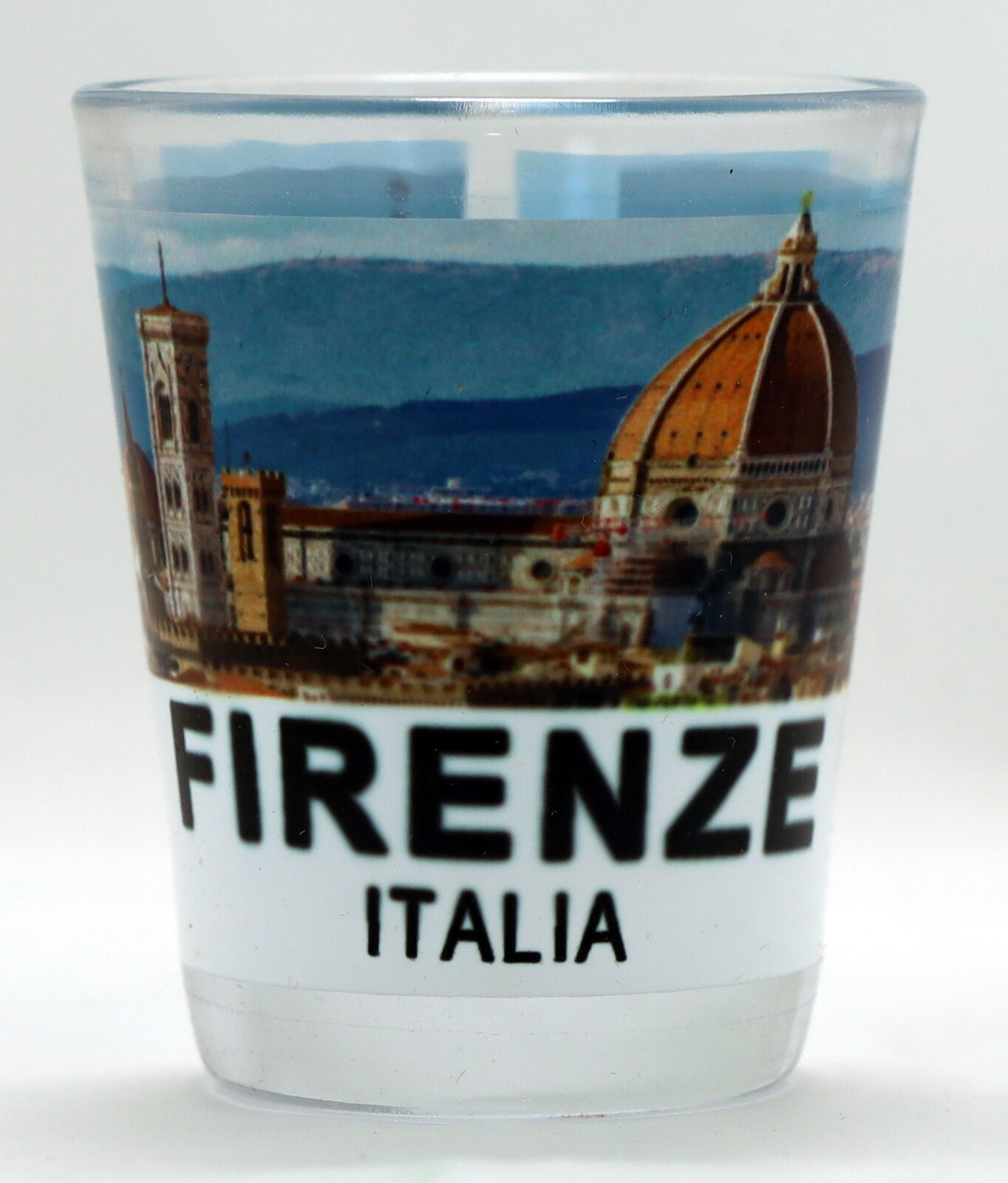 FLORENCE FIRENZE ITALY CATHEDRAL SHOT GLASS SHOTGLASS