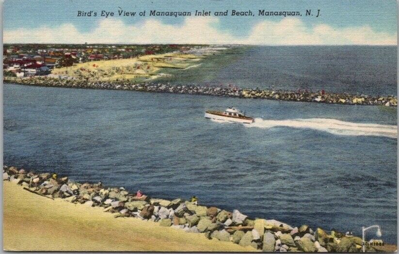 Manasquan, New Jersey Postcard \