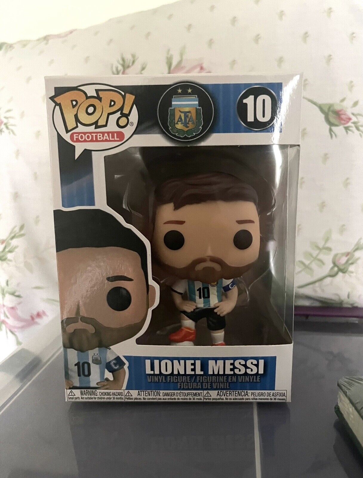 New Funko Pop Lionel Messi #10 Blue Jersey