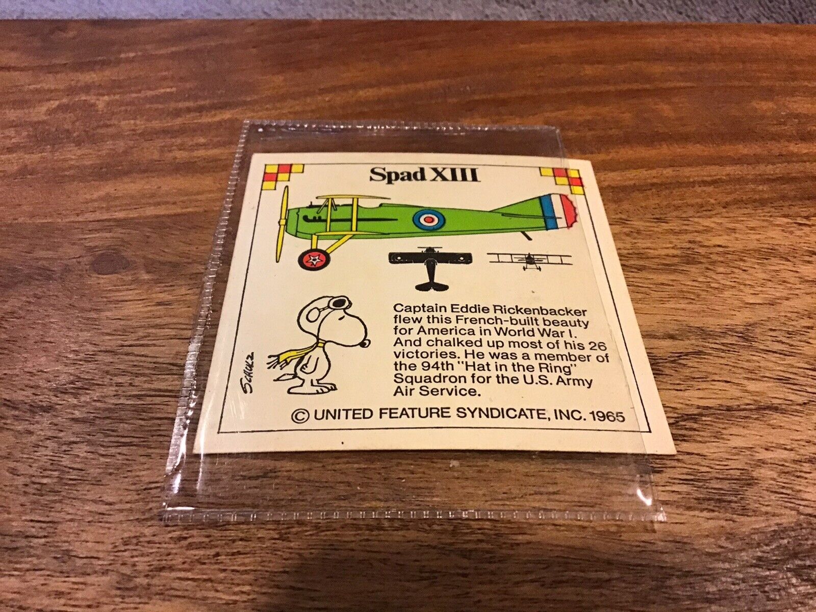 RARE 1965 SNOOPY  AIRPLANE STICKERS    EXCELLENT CONDITION