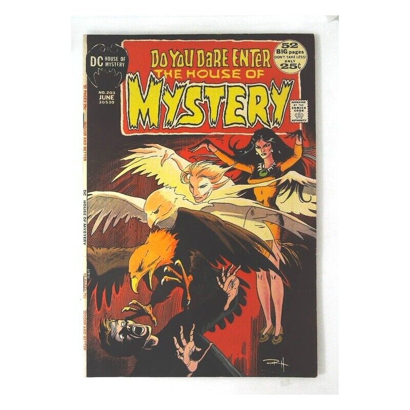 House of Mystery (1951 series) #203 in Very Fine minus condition. DC comics [o\