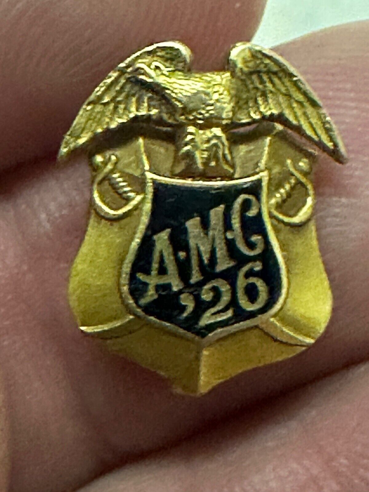 1926 Texas A&M AMC Corps of Cadets 14k Class Pin