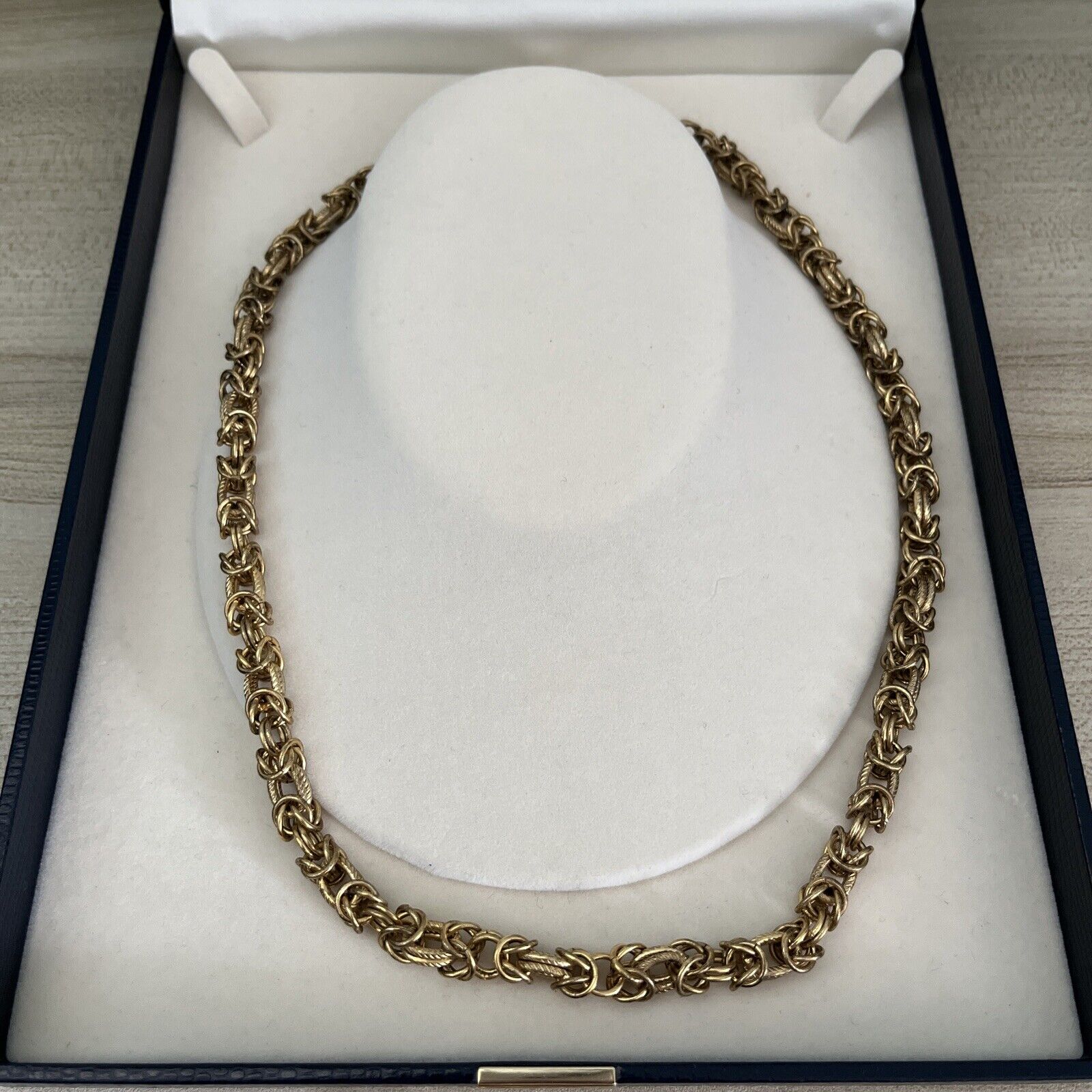 Vintage Signed Miriam Haskell Necklace Waterfall Chain