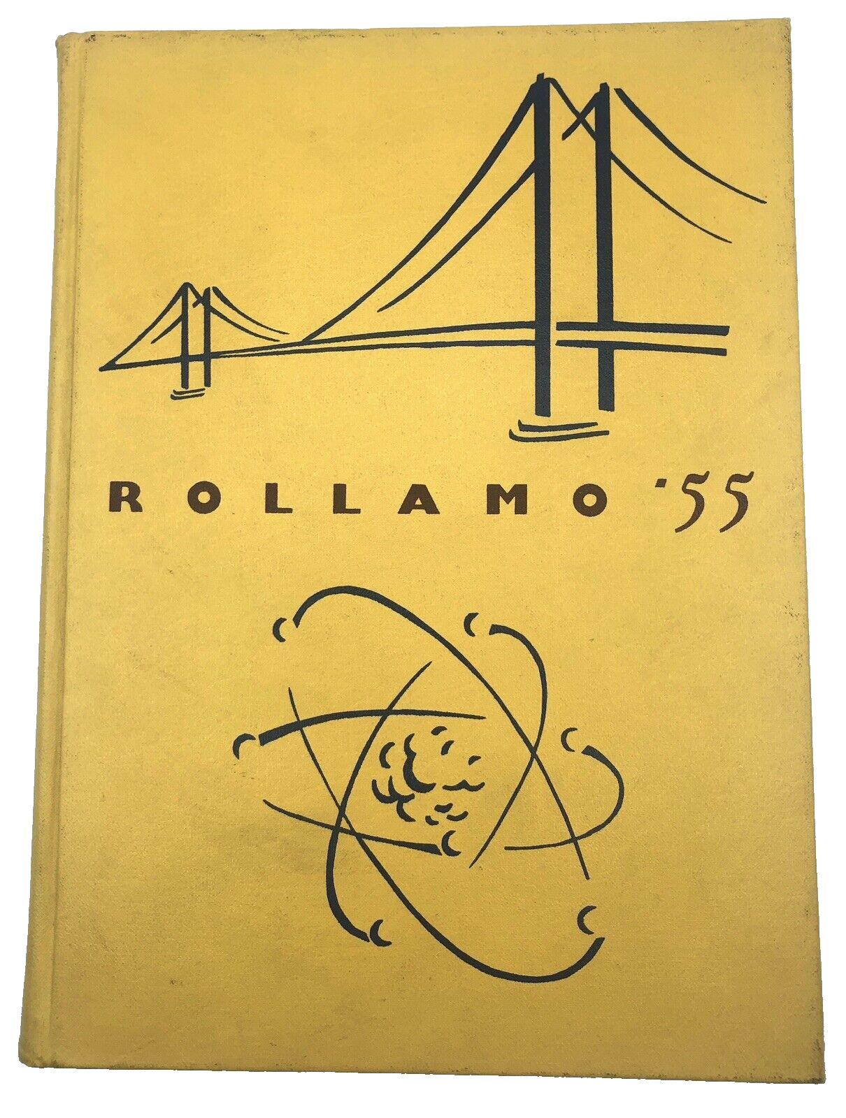Vintage 1955 Rollamo Yearbook Missouri School of Mines Vol. 49