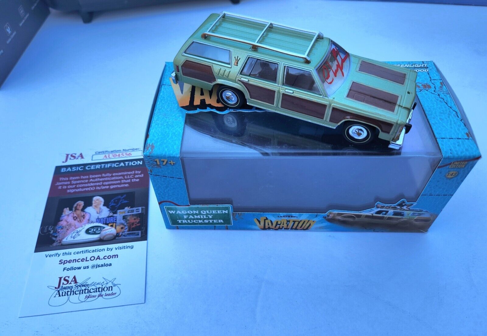 Chevy Chase VACATION Signed Autograph Greenlight Truckster Die Cast Car 1:43 JSA