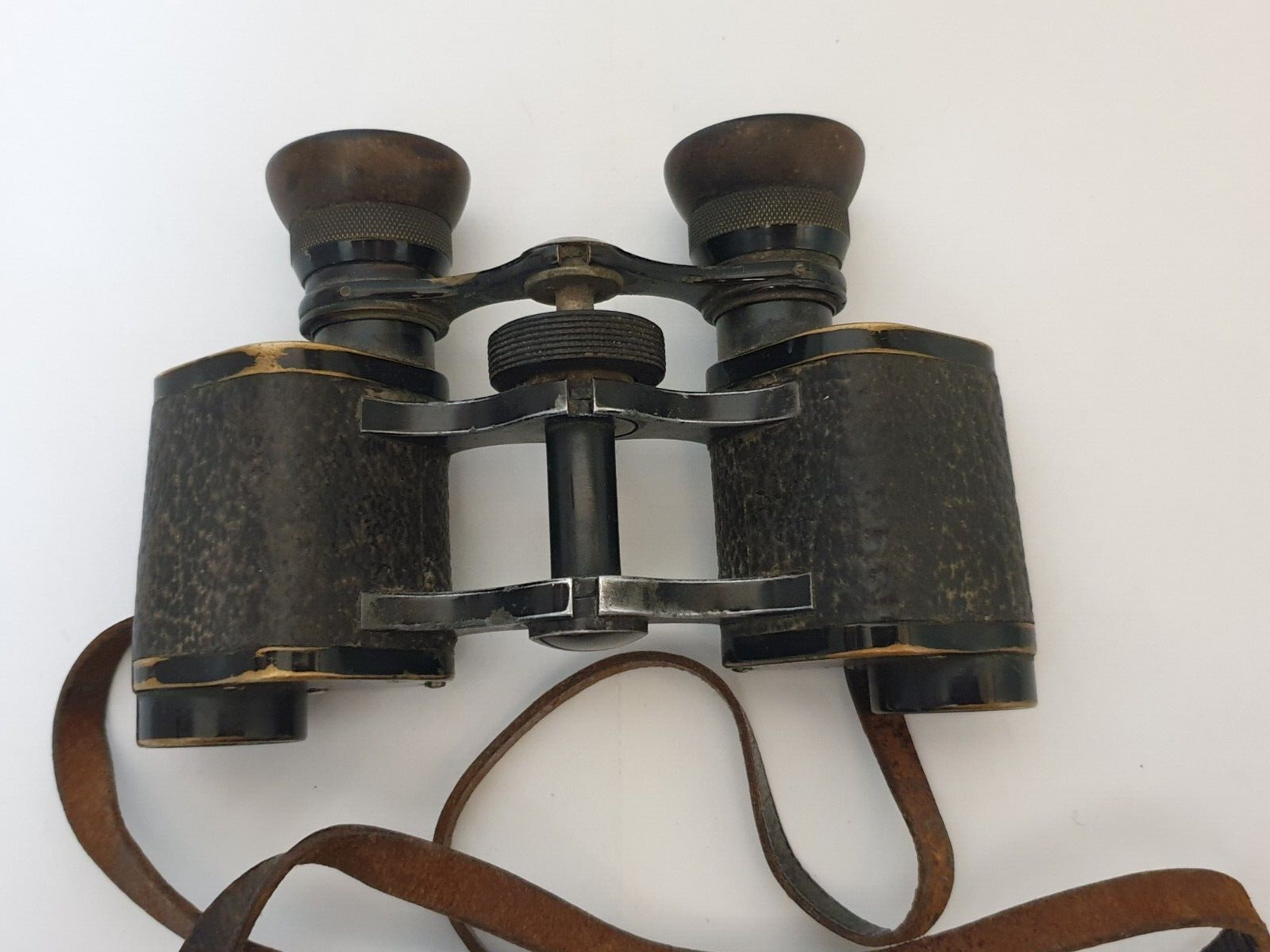 Vintage WW1 Era VOIGTLANDER Braunschweig 6x21 Military Binoculars (No.ПиК59)