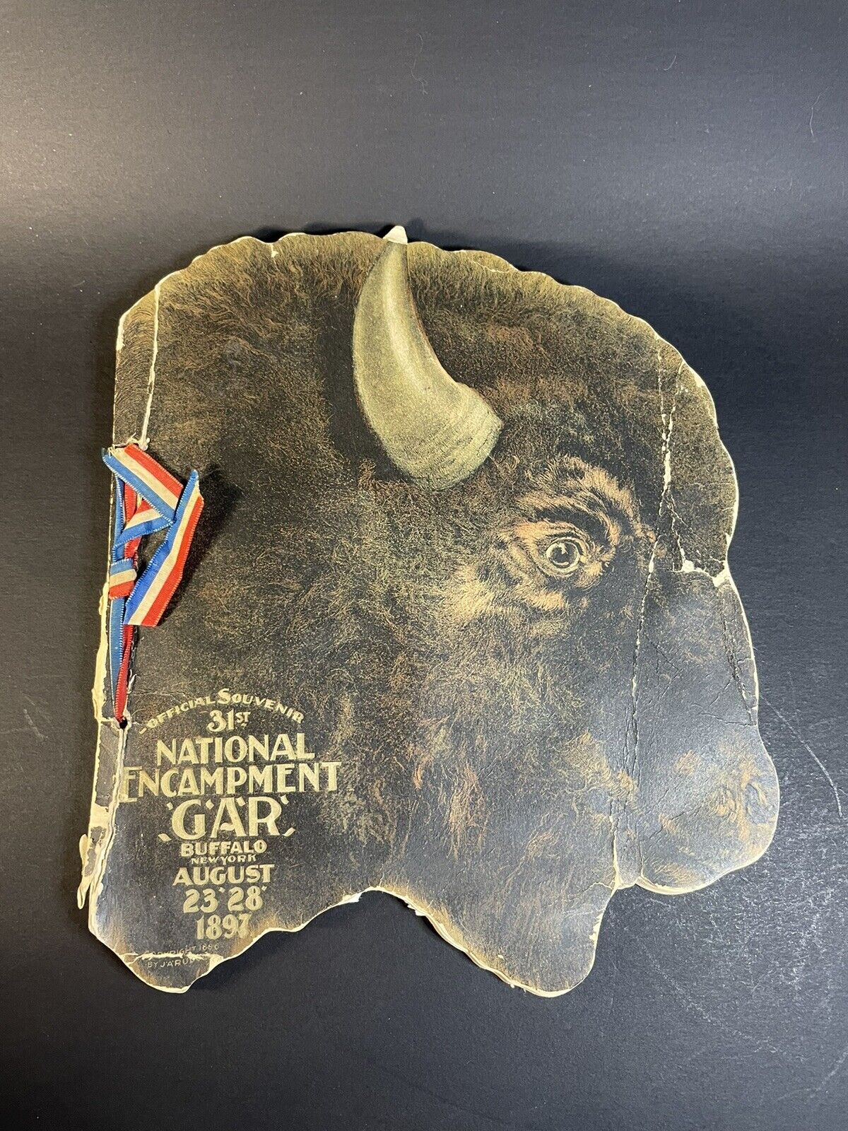 Antique 1987 GAR Souvenir Buffalo 31st National Encampment Pamphlet-damage