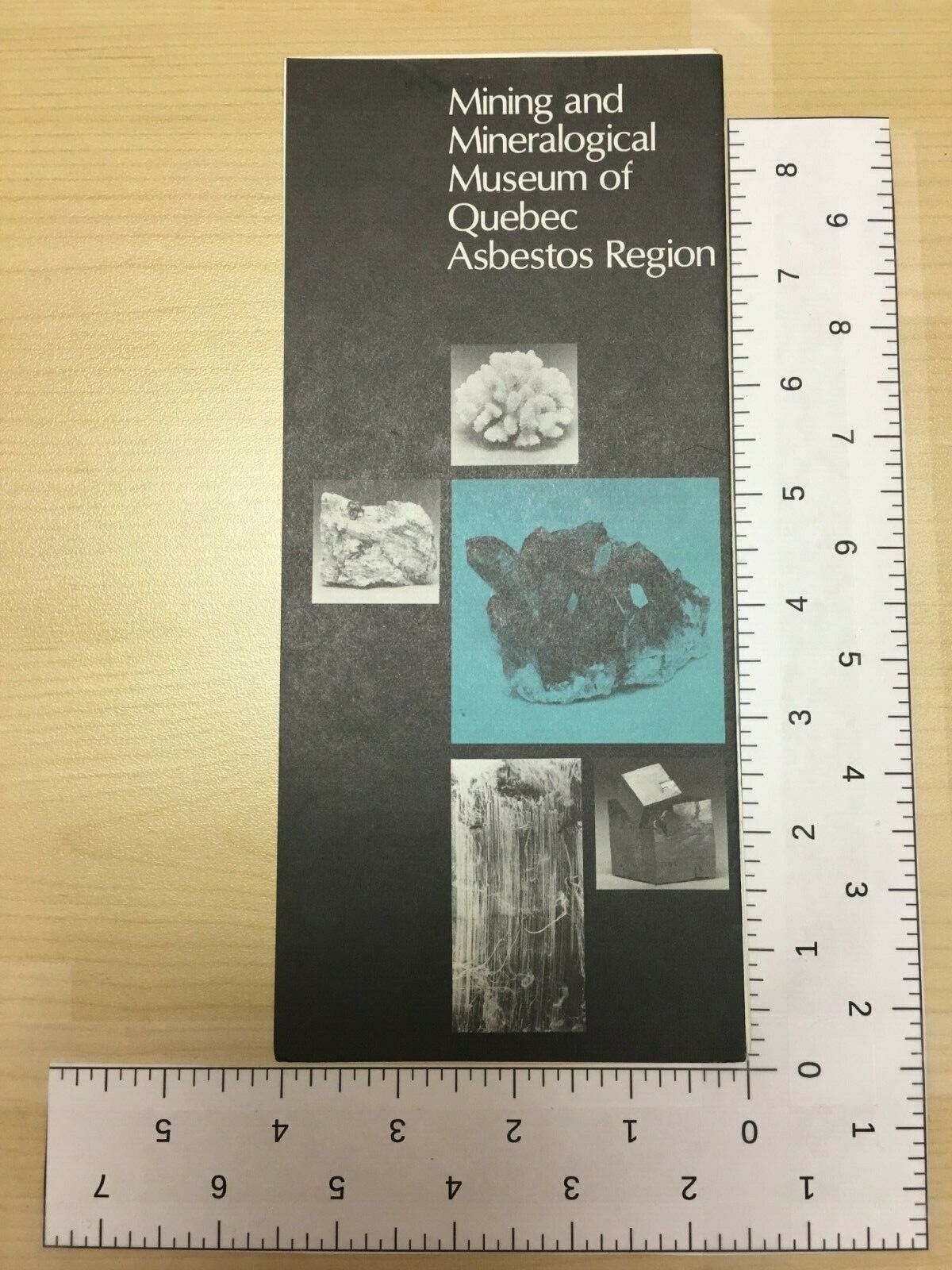 Vintage Brochure Mining and Mineralogical Museum of Quebec Asbestos Region