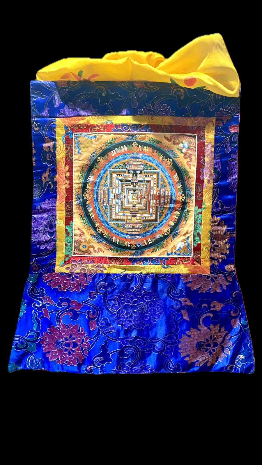 Thangka of Kalachakra Mandala- Wheel of Time