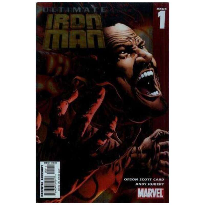 Ultimate Iron Man #1 in Near Mint minus condition. Marvel comics [x;