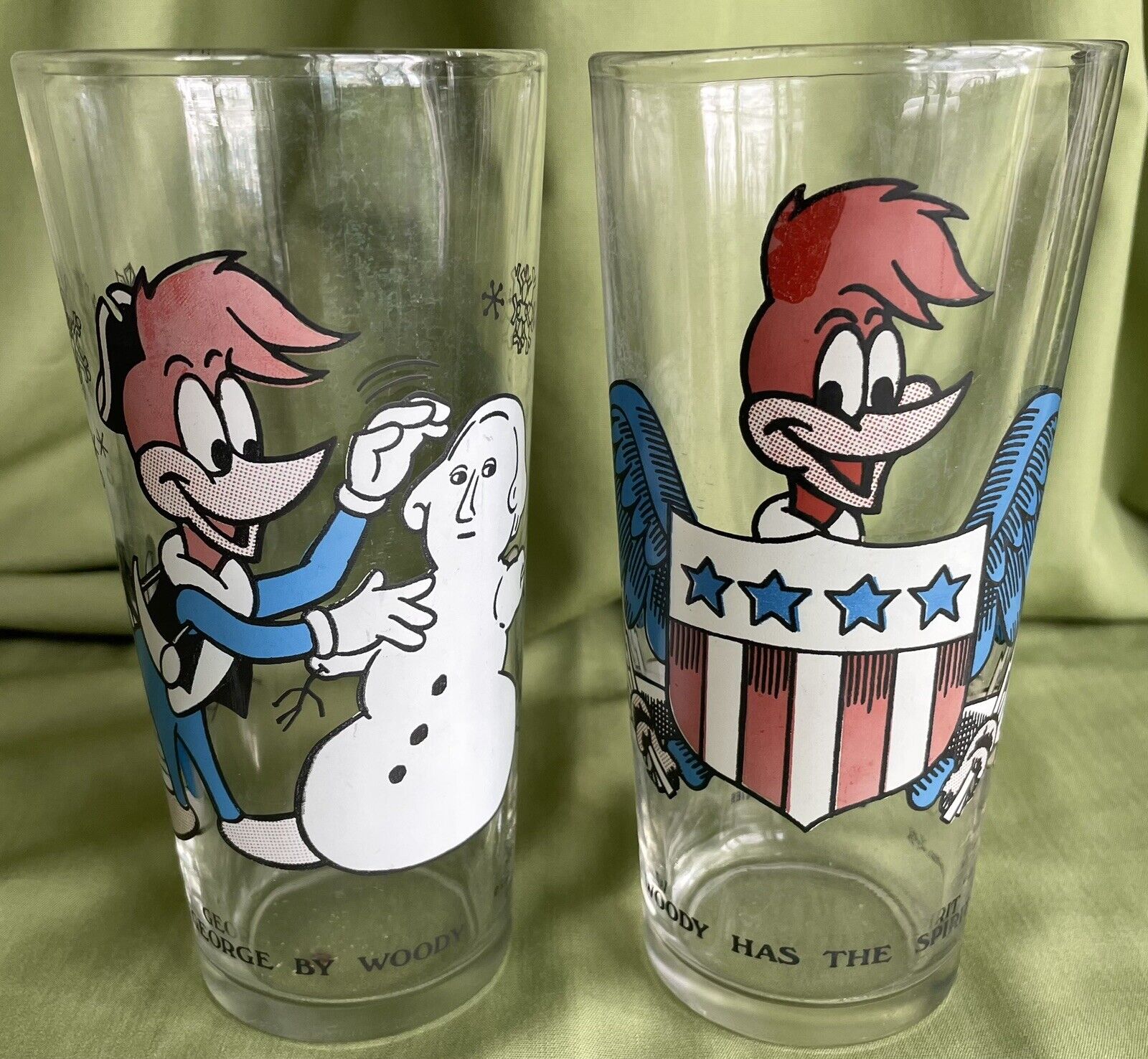 Woody Woodpecker Arbys Collector Series HTF Vtg Some Fading