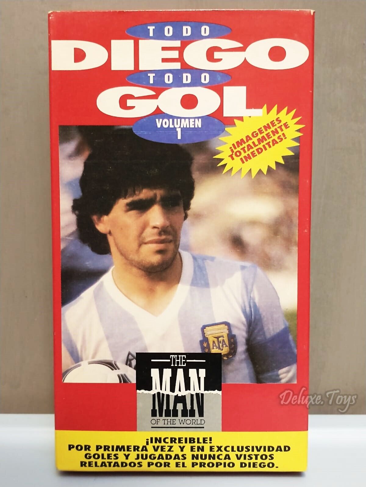 Diego Maradona soccer VHS Video Tape - Very Rare