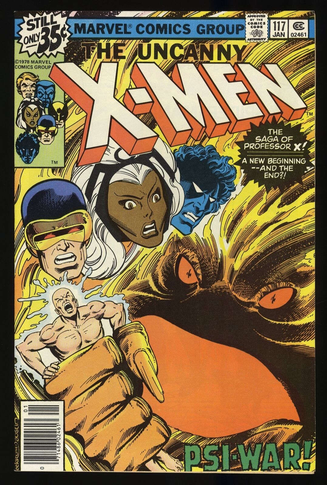 X-Men #117 NM 9.4 1st Appearance Shadow King Origin Professor Xavier Marvel
