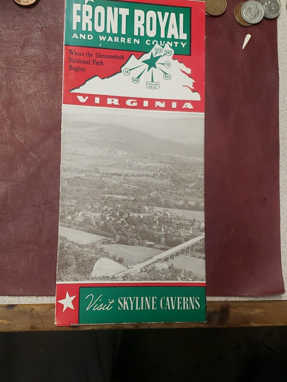 1967 Front Royal Warren County Virginia Shenandoah National Park Skyline Caverns