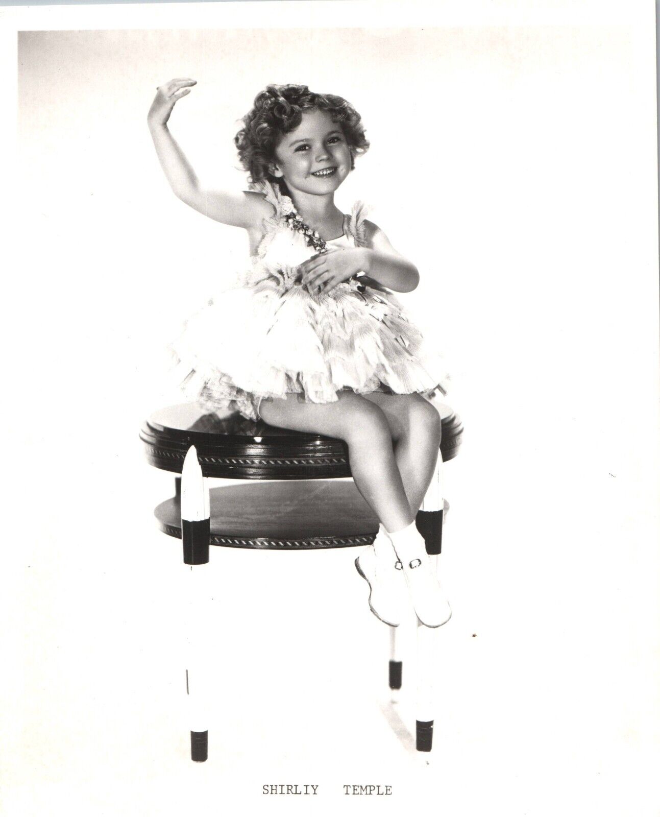 Shirley Temple (1930s) ❤ Original Vintage Lovely Portrait Photo K 378