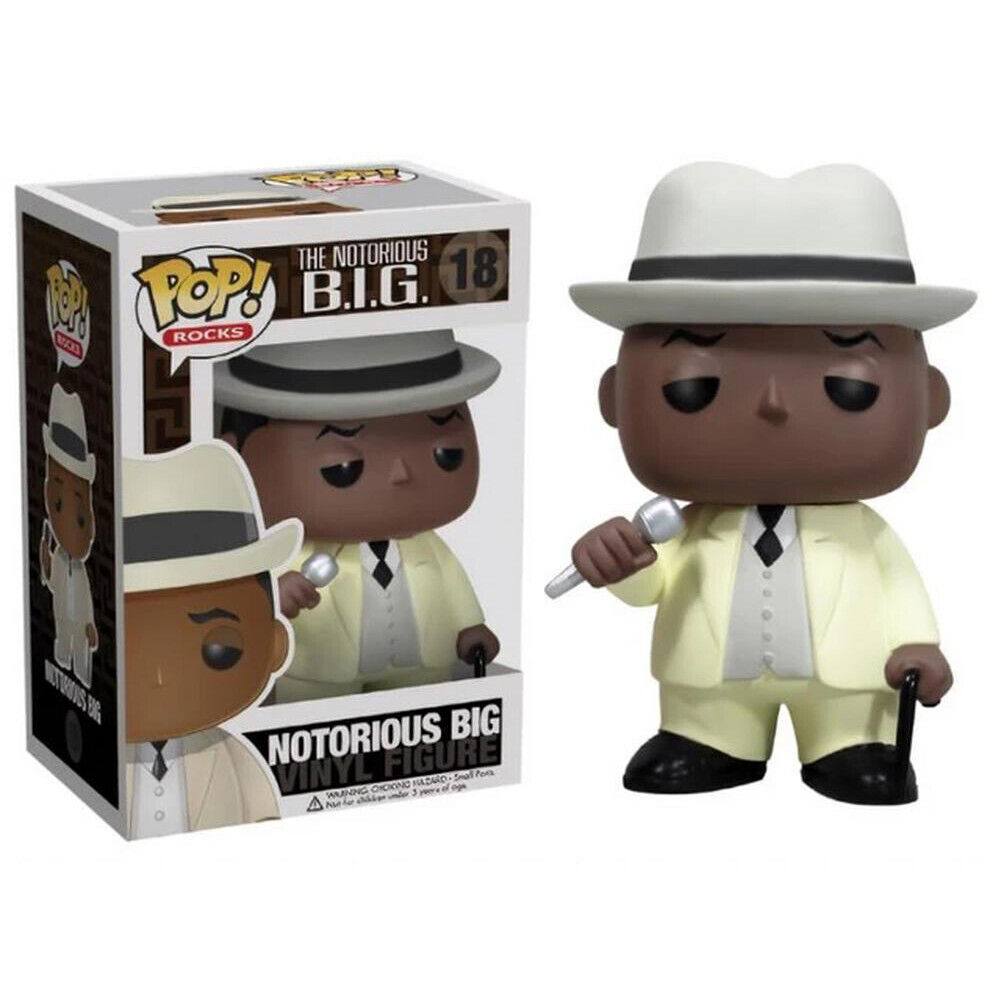 Funko Pop Rocks The Notorious B.I.G. Notorious BIG 18 Vinyl Figures Gift Action