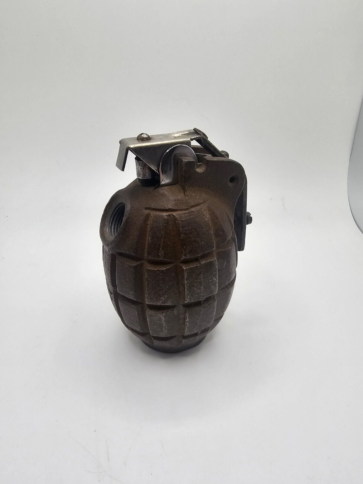 WWI British Mills Bomb Grenade Trench Art Lighter RARE