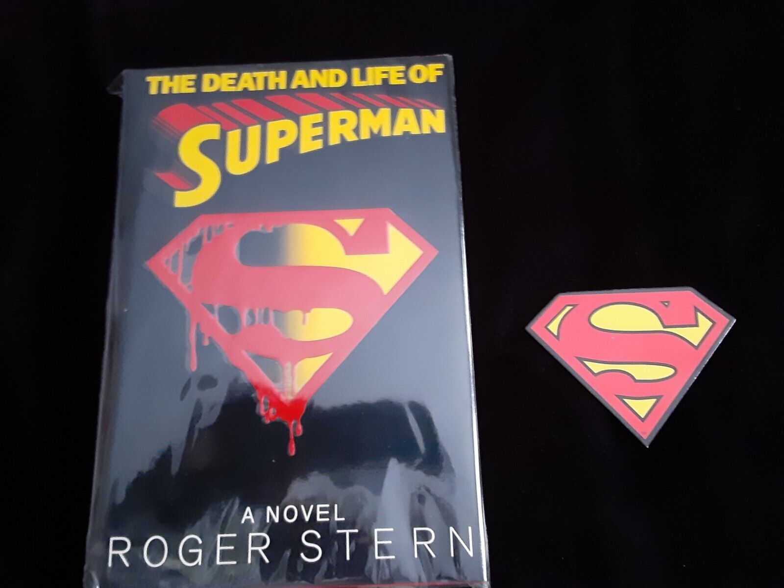 The Death and Life of Superman: A Novel by Roger Stern - 1993 First Edition HC