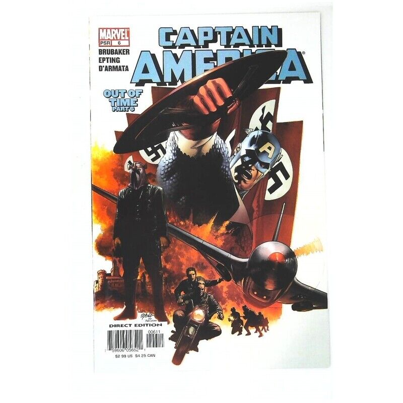 Captain America (2005 series) #6 in Near Mint condition. Marvel comics [d/