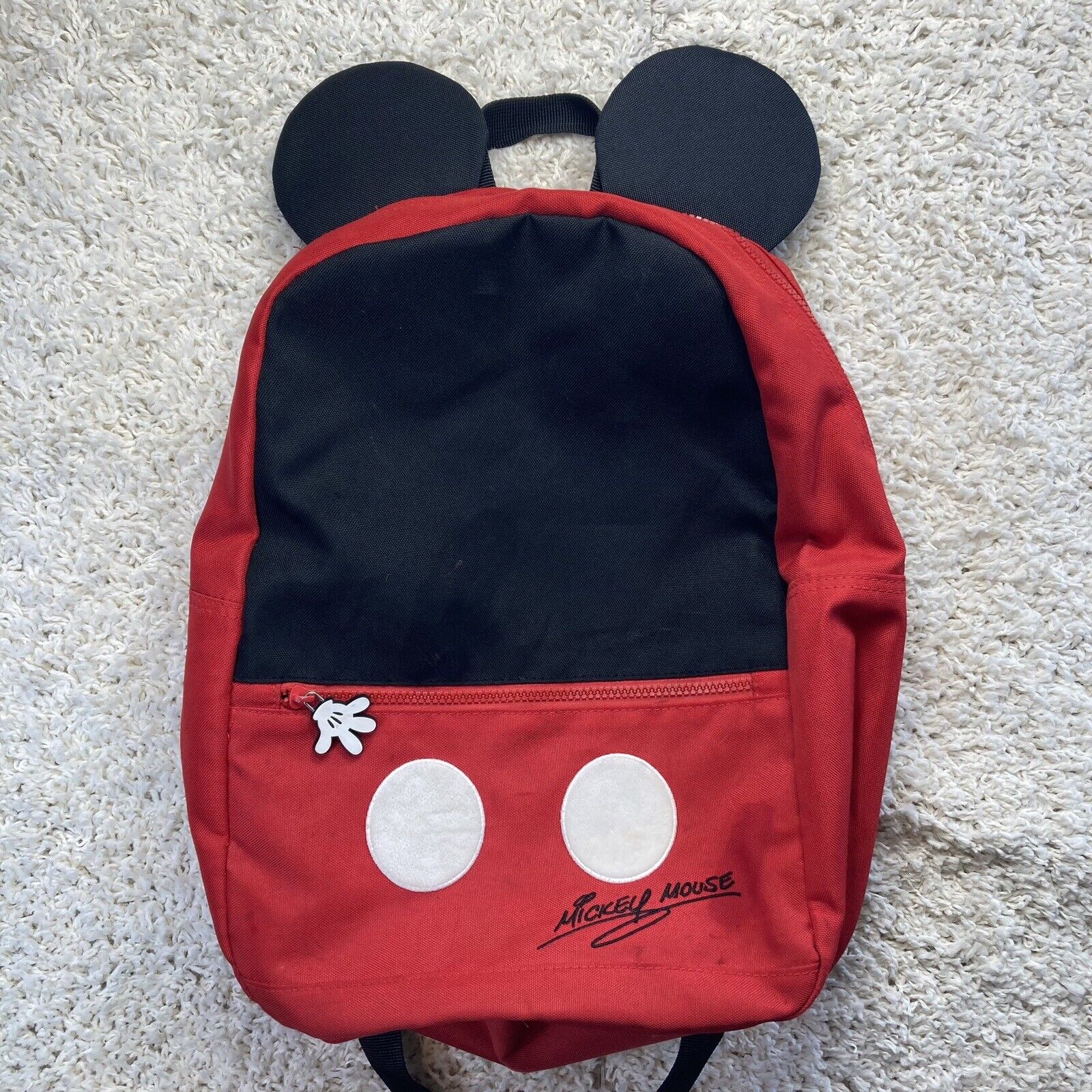 vtg Disney Parks Mickey Mouse Backpack