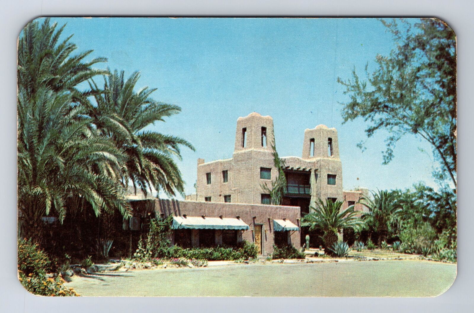 Phoenix AZ-Arizona, Jokake Inn, Advertisement, Antique, Vintage Postcard