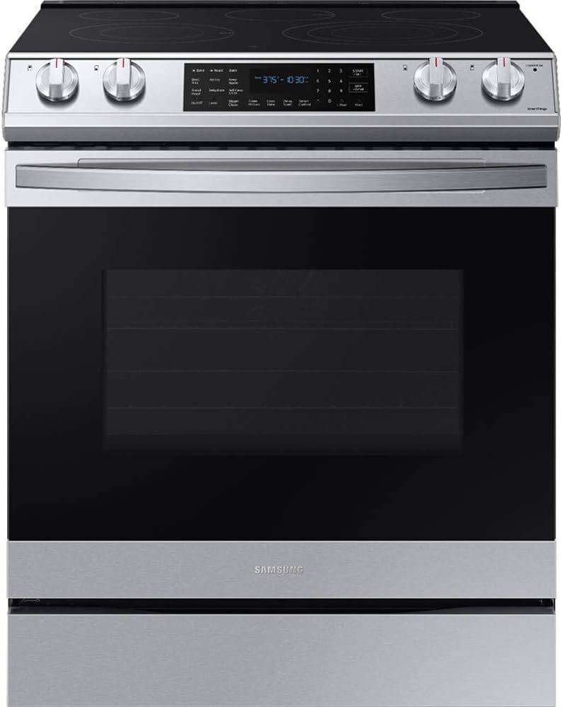 Samsung 6.3 cu. ft. Slide-in Electric Range with Air Fry   Wi-Fi